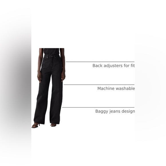 Levi's — Women’s Cinch Baggy Jeans - Picture 8 of 12